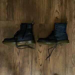 Dr. Martens Black Combat Boots